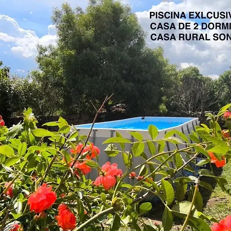 別荘 Casas Rurales Gemerendura Con Patio Y Son Soles Con Piscina